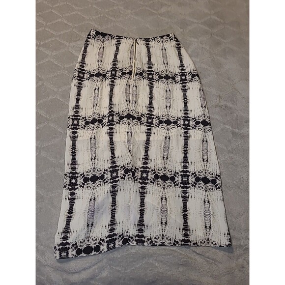 Bec & Bridge Skirt Women's Size 2 Black White Romantic Cottage Boho Fairy Lined - Picture 8 of 10